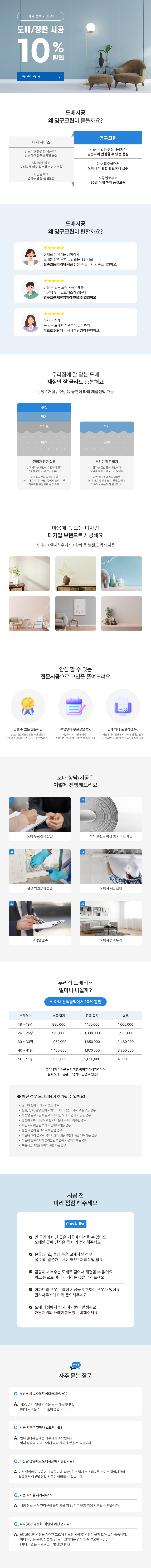 도배장판 설치 이미지